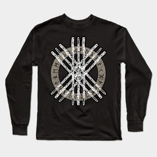 Web of Wyrd  -The Matrix of Fate Long Sleeve T-Shirt